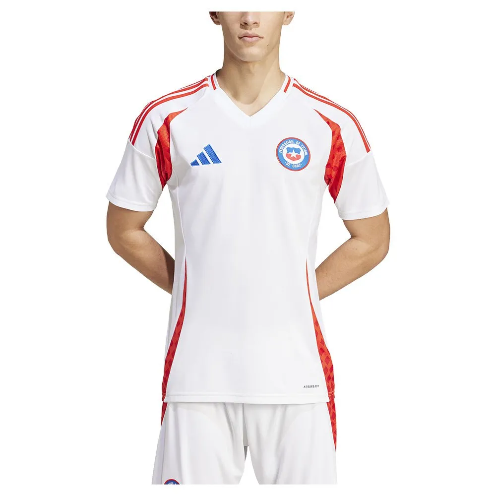 

Футболка с коротким рукавом adidas Chile 23/24 Away, белый
