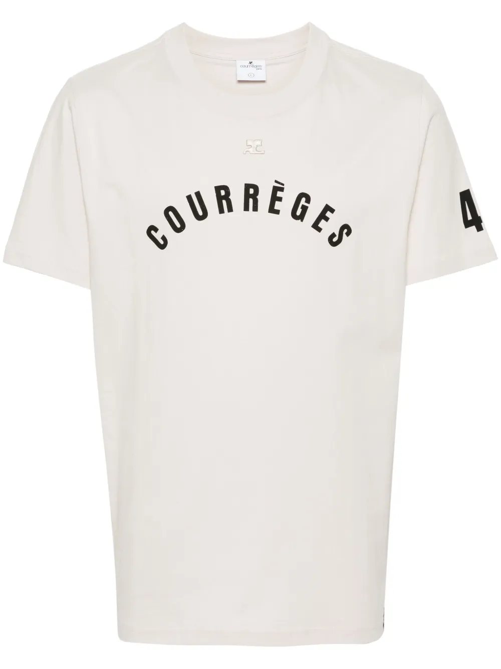 

Футболка Ac Straight Courrèges, нейтральный