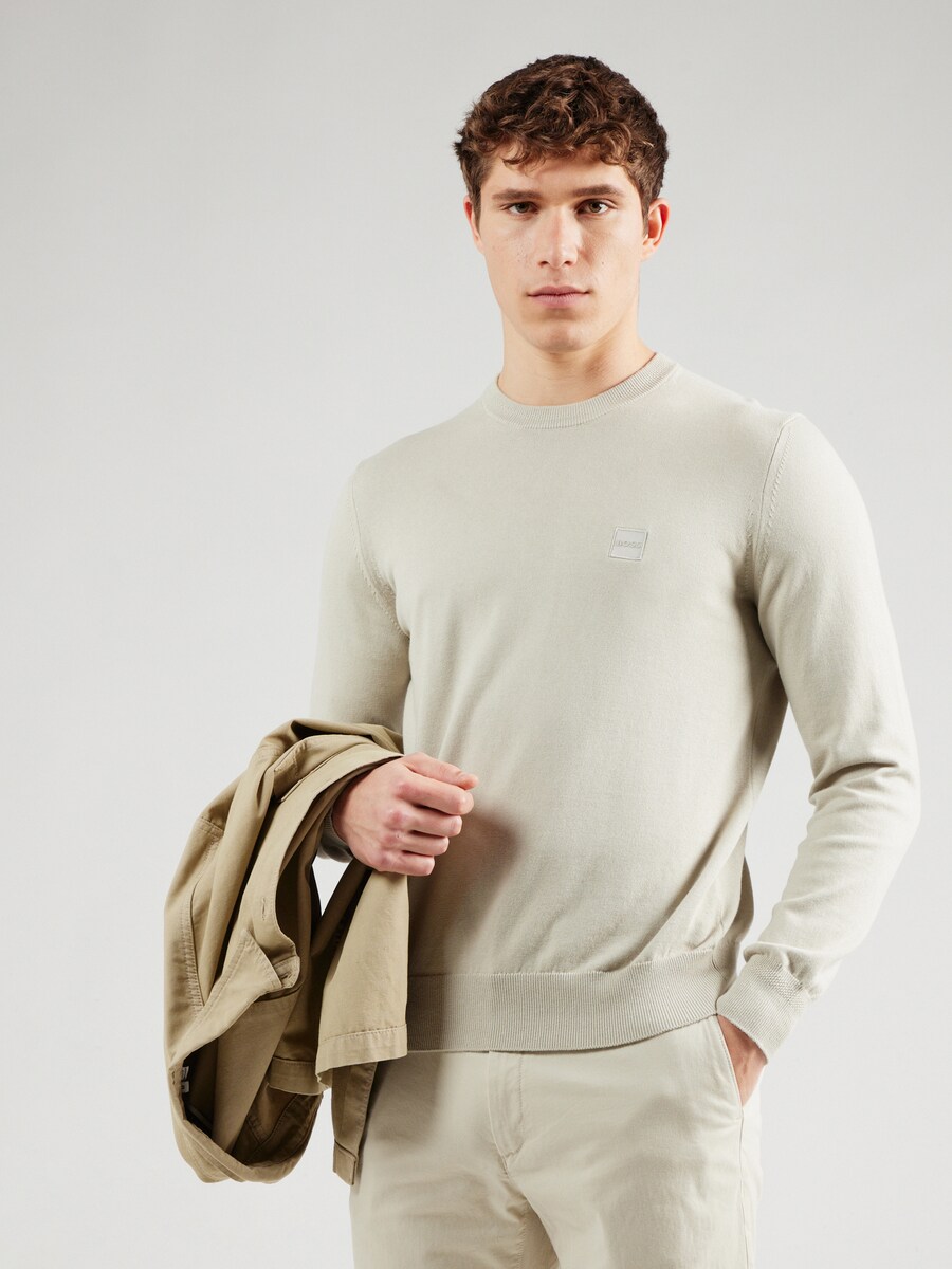 Свитер BOSS Sweater Kanovano_S, бежевый — фото 2