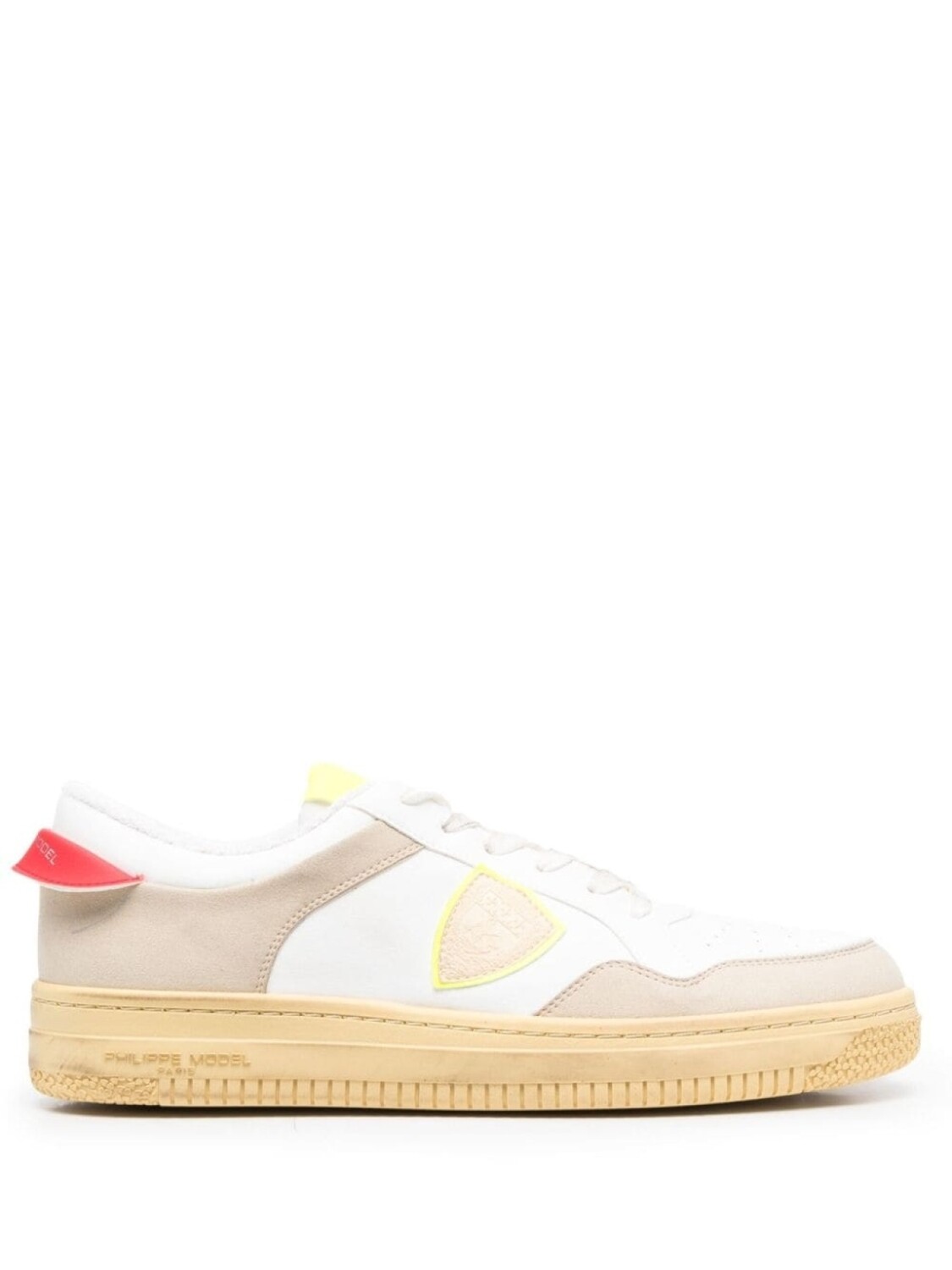 

Кроссовки Philippe Model Lyon, белый/бежевый, Серый, Кроссовки Philippe Model Lyon, белый/бежевый