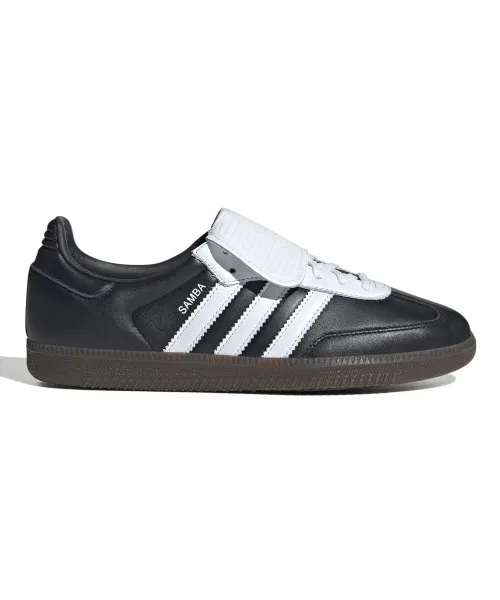 Мужские/женские кроссовки из кожи adidas Originals SAMBA LT чёрные