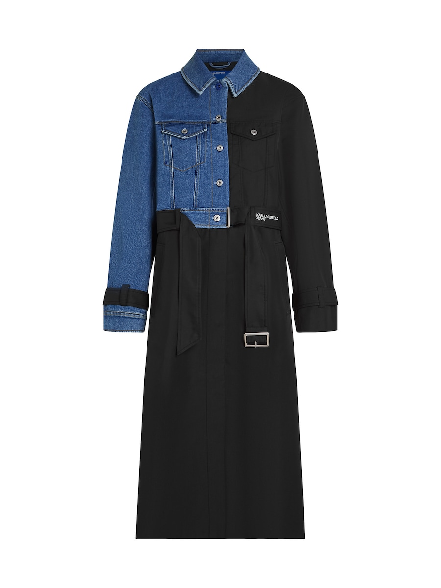 

Пальто межсезонное KARL LAGERFELD JEANS, синий