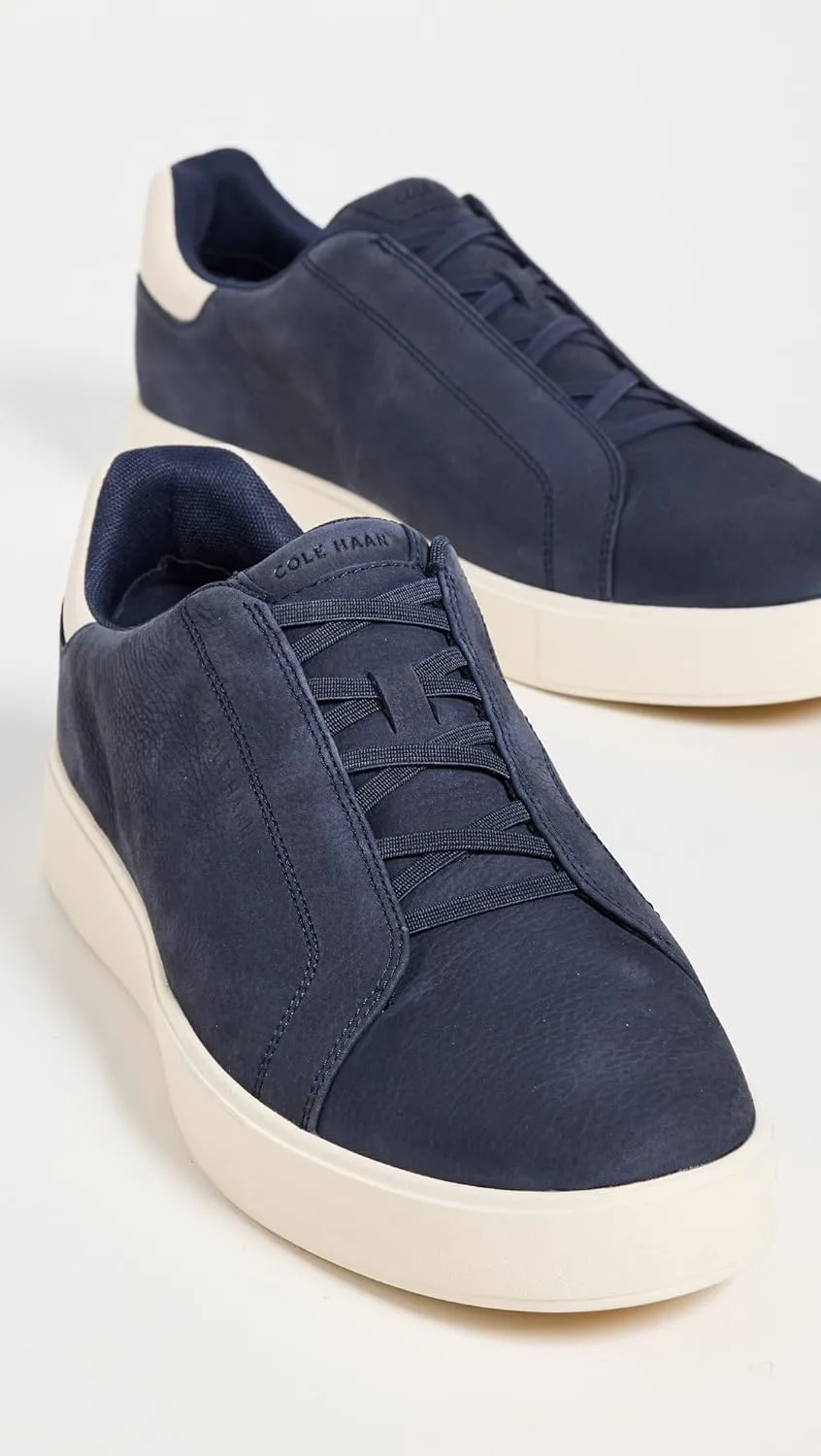Мужские слипоны Cole Haan Grandpro Luxe, темно-синий/черный — фото 4
