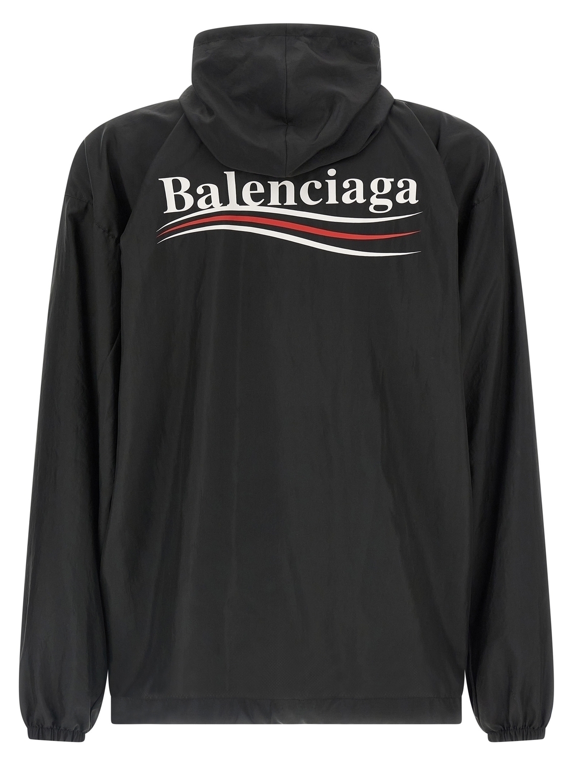 Анорак «Политическая кампания» BALENCIAGA, черный — фото 2