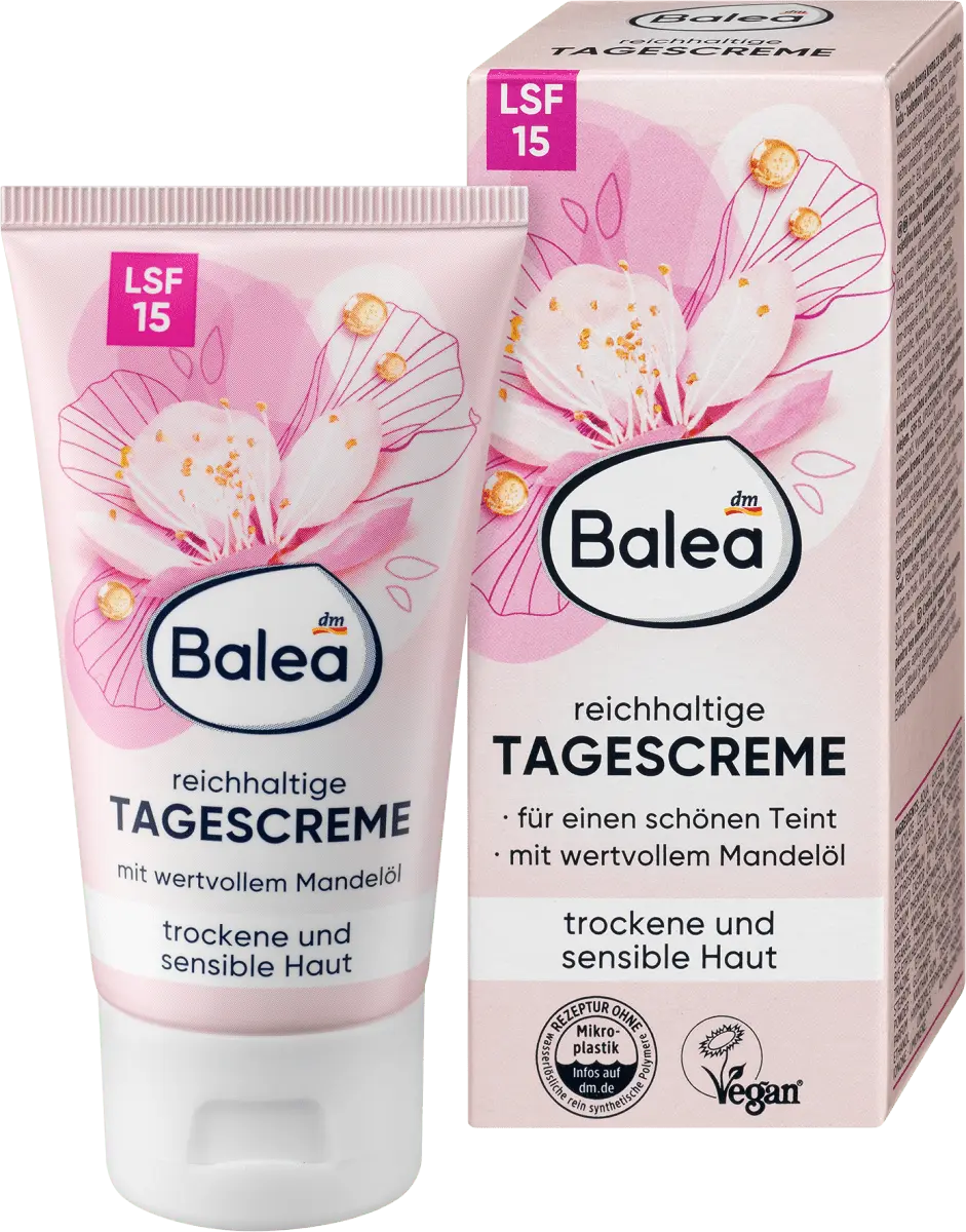 

Крем для лица насыщенный SPF 15 50мл Balea
