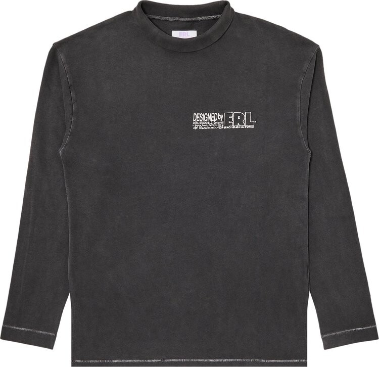 

Футболка ERL Make Believe Long-Sleeve 'Black', черный