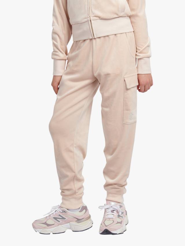 

Детские карго-джоггеры с манжетами Juicy Couture, Gray Morn