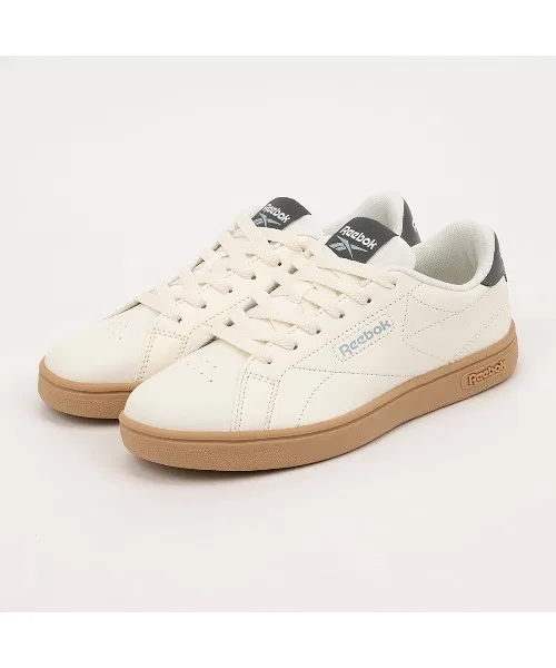 Унисекс кроссовки Reebok COURT CLEAN бежевые — фото 3
