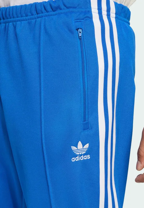 Классические спортивные штаны из хлопка Adidas Originals, Blue White — фото 2