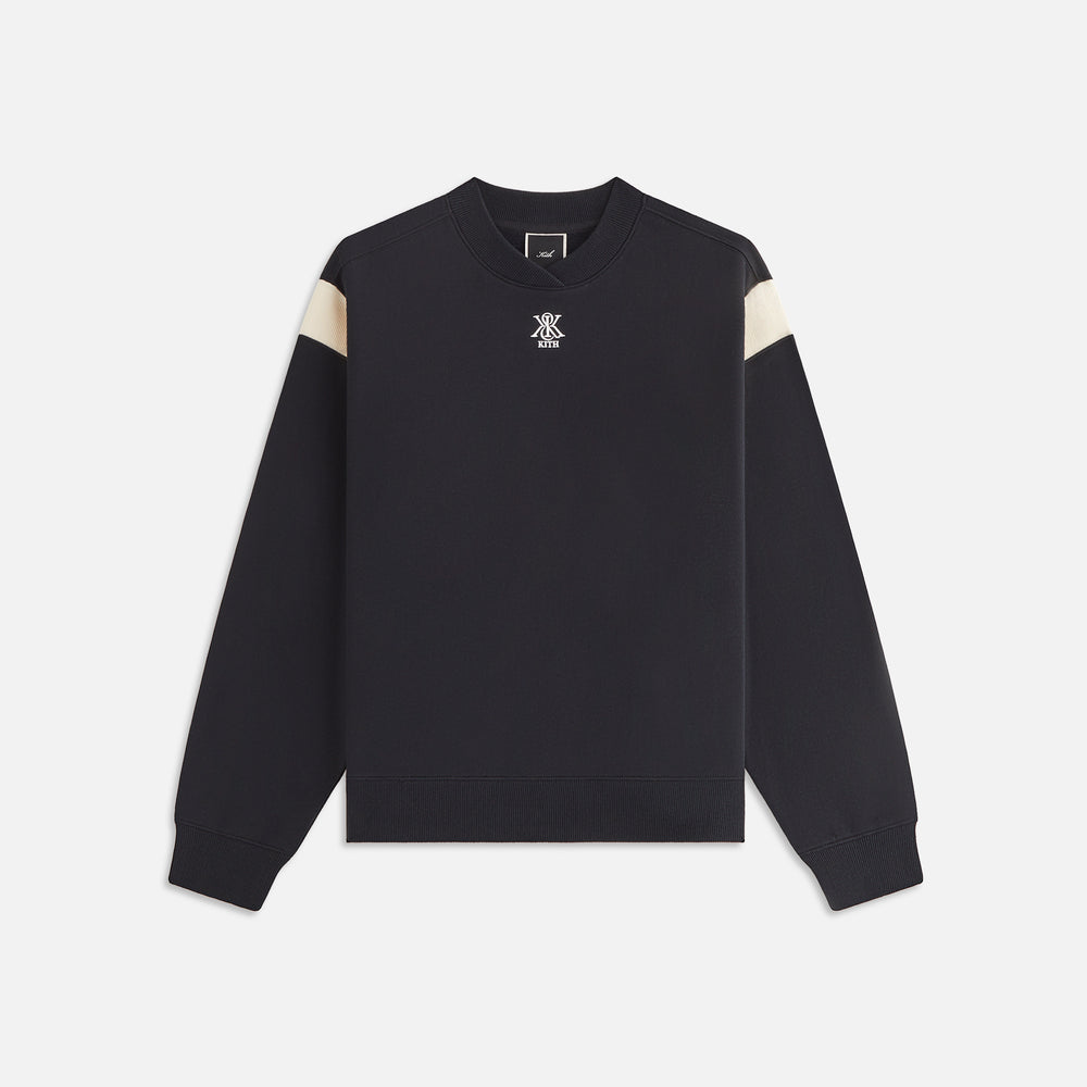 

Толстовка Kith Women Asher II Crest Crewneck, черный