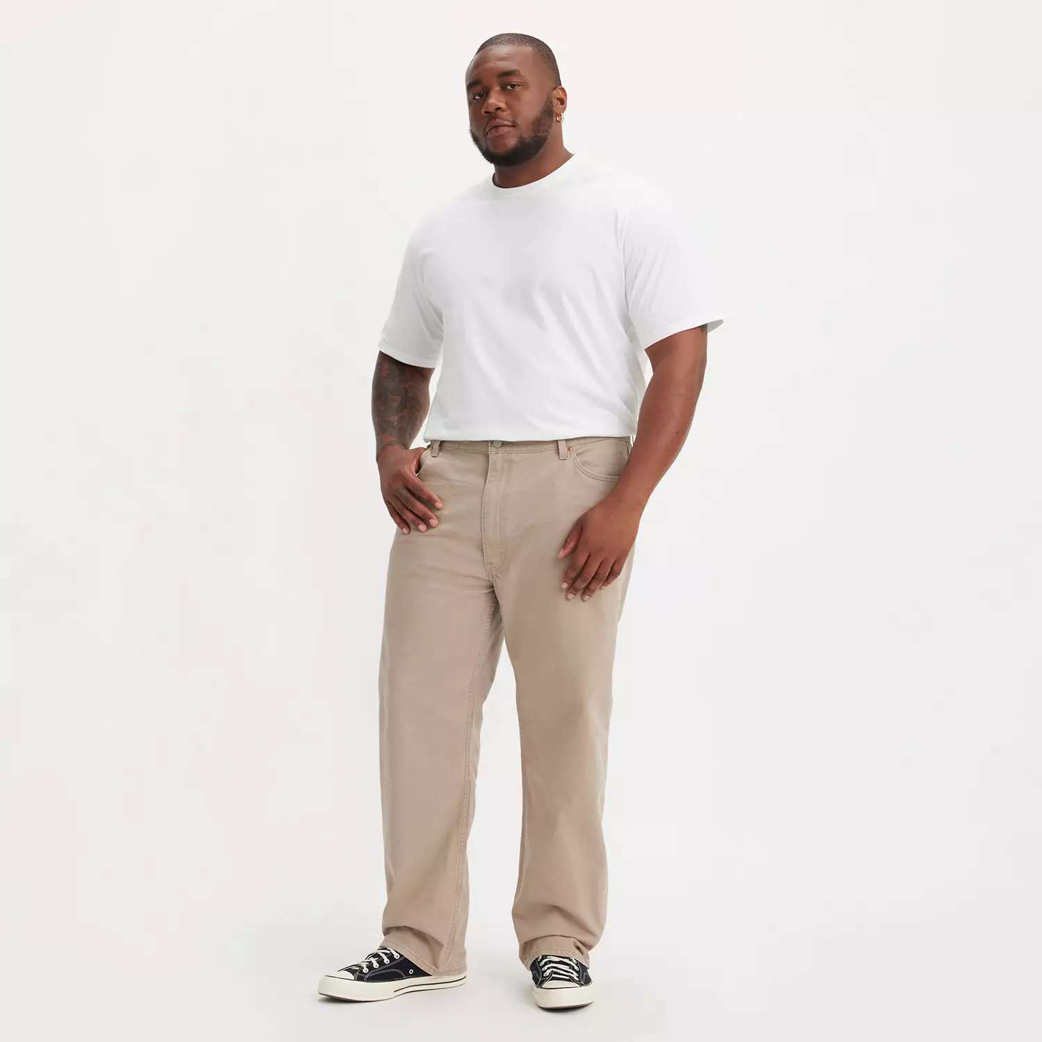 

Мужские джинсы стандартного кроя 505 (большие и высокие) Levi's, коричневый