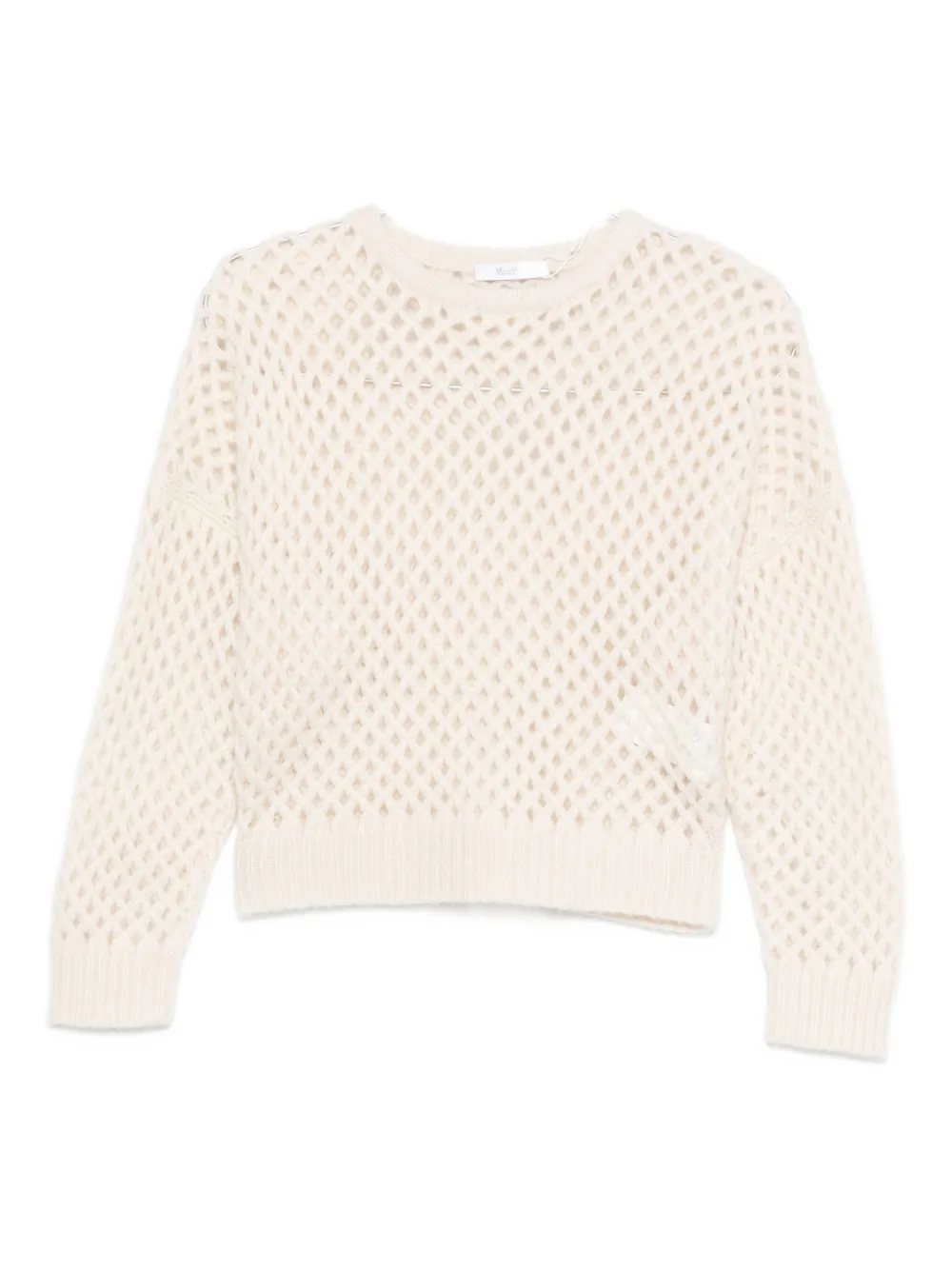 

Свитер рыхлой вязки MAX MARA, белый