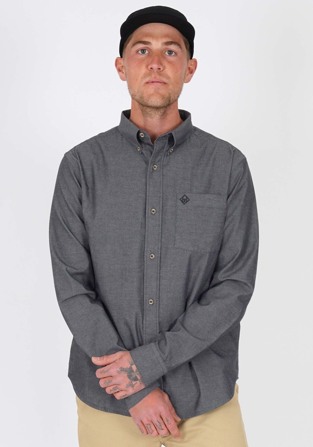 

Блуза HONESTY RULES Shirt Basic, серый