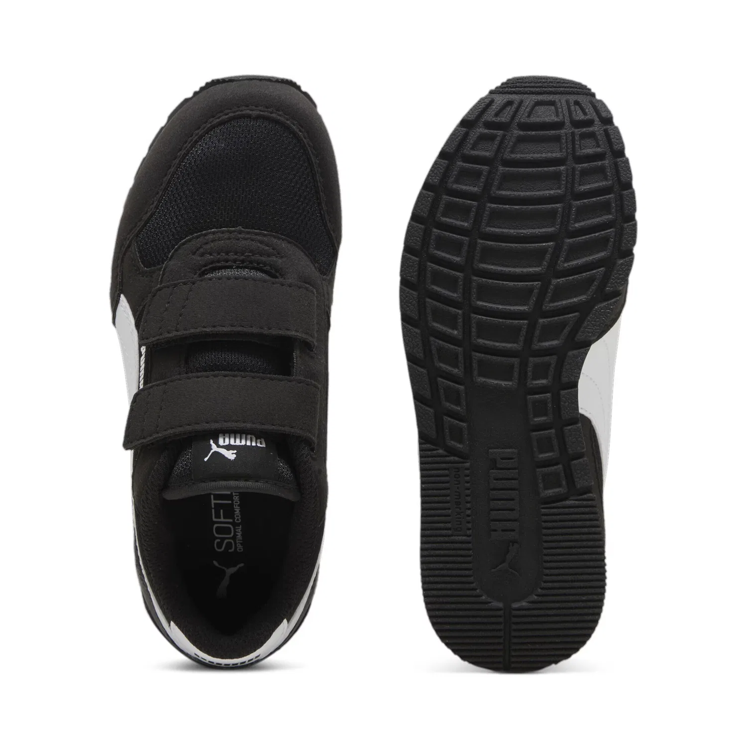Кроссовки Puma ST Runner v4 черного цвета — фото 3