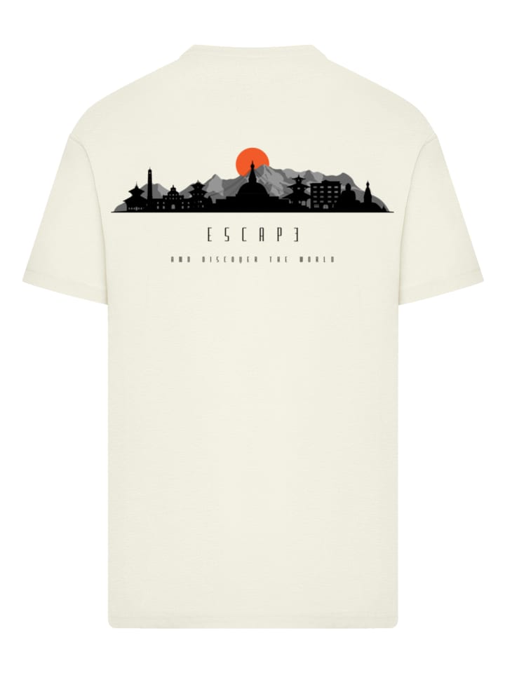 

Футболка Escape Откройте для себя мир Азиатский городок в песке F4NT4STIC