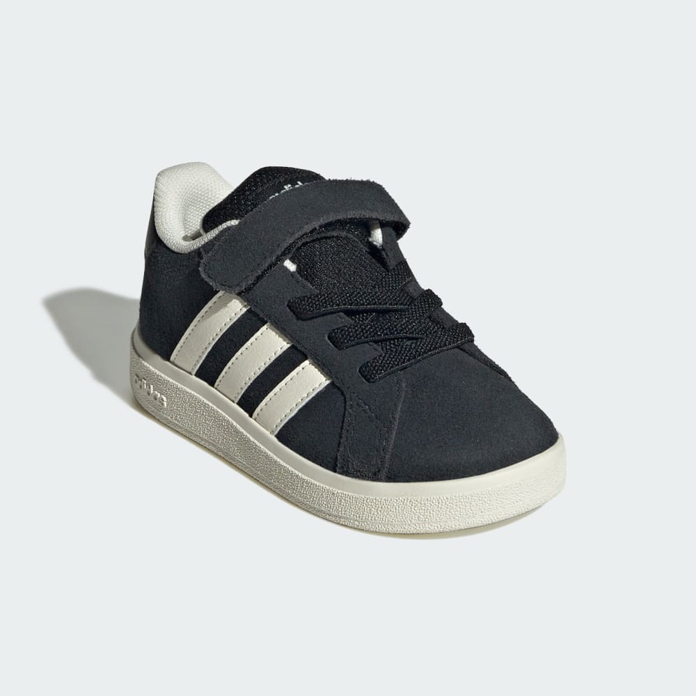 Кроссовки Adidas Grand Court 2.0 Shoes Kids, цвет Core Black/Off White/Cloud White — фото 4
