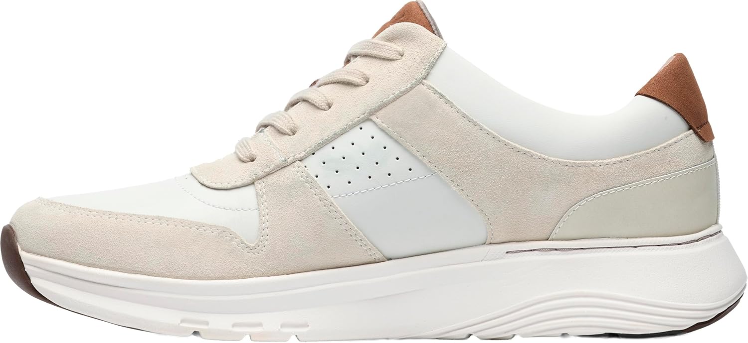 Мужские кроссовки Clarks Motion Trek Go, слоновая кость — фото 3