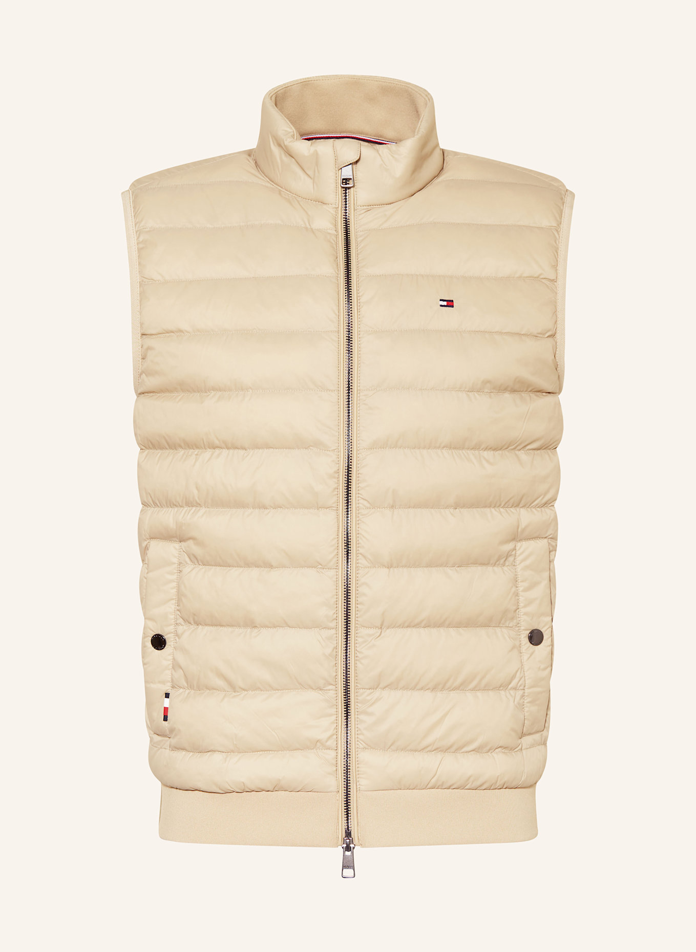 

Стеганый жилет из смеси материалов Tommy Hilfiger, бежевый
