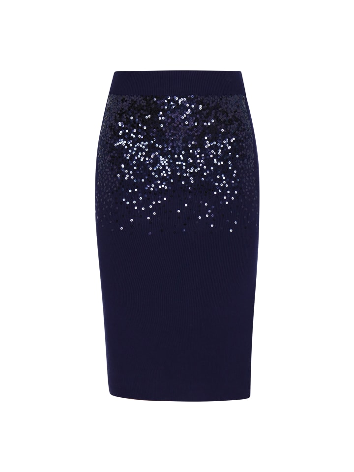 

Юбка до колена faina, темно-синий