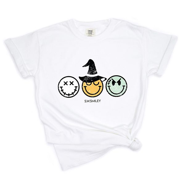 

SWSmiley skeleton witchy monster - женская футболка с принтом, окрашенная в стиле garment dyed Simply Sage Market, White, Белый, SWSmiley skeleton witchy monster - женская футболка с принтом, окрашенная в стиле garment dyed Simply Sage Market, White