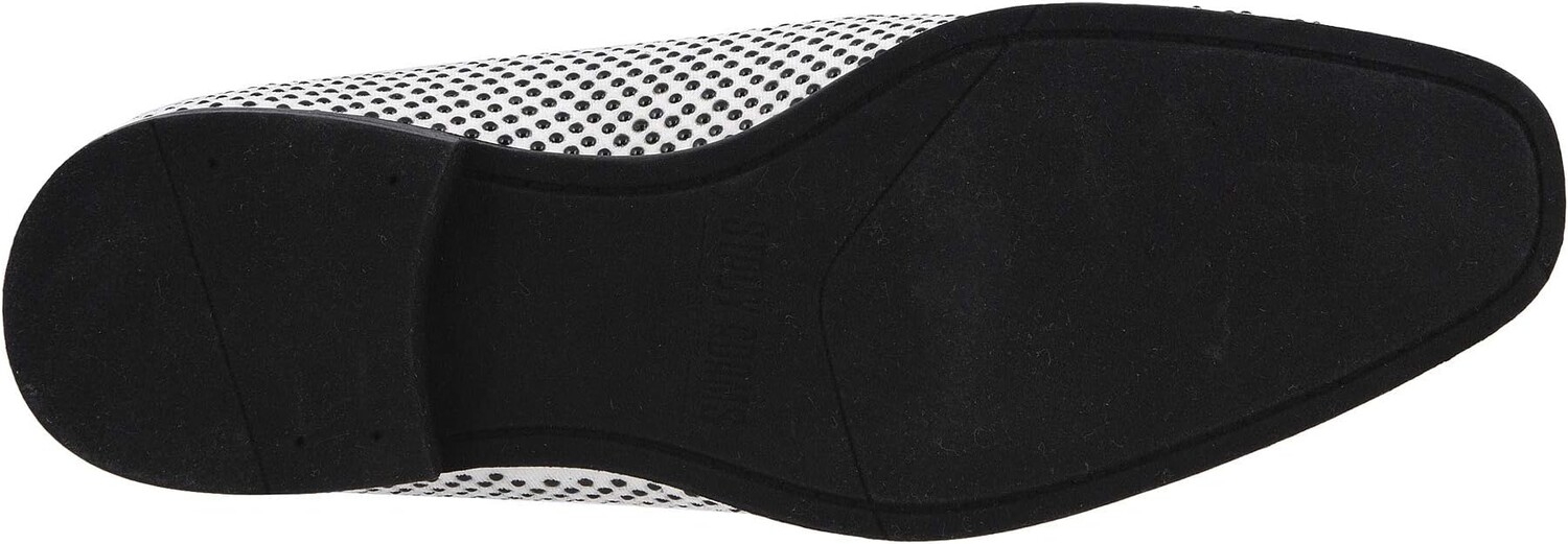 Лоферы Swagger Studded Ornament Loafer Stacy Adams, цвет Black/White — фото 3
