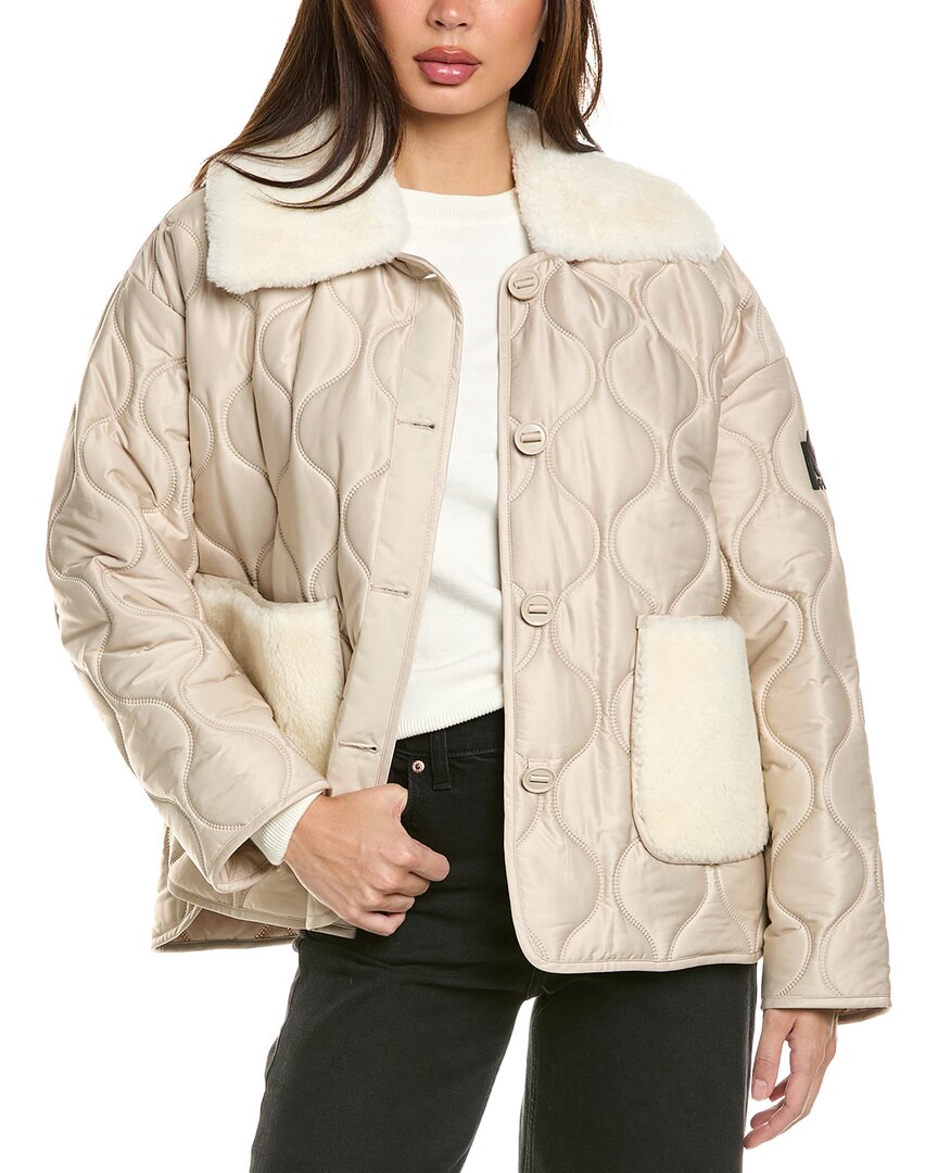 

Куртка из овчины Mackage Kenzy Wool, цвет multi
