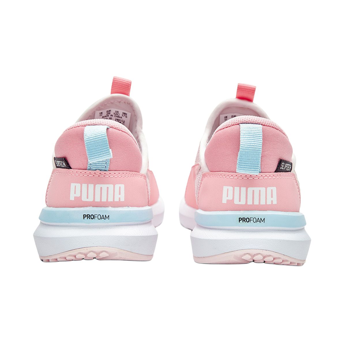 Кроссовки для бега KRUZ PROFOAMSlip Low Top для детей PUMA, розовый — фото 4