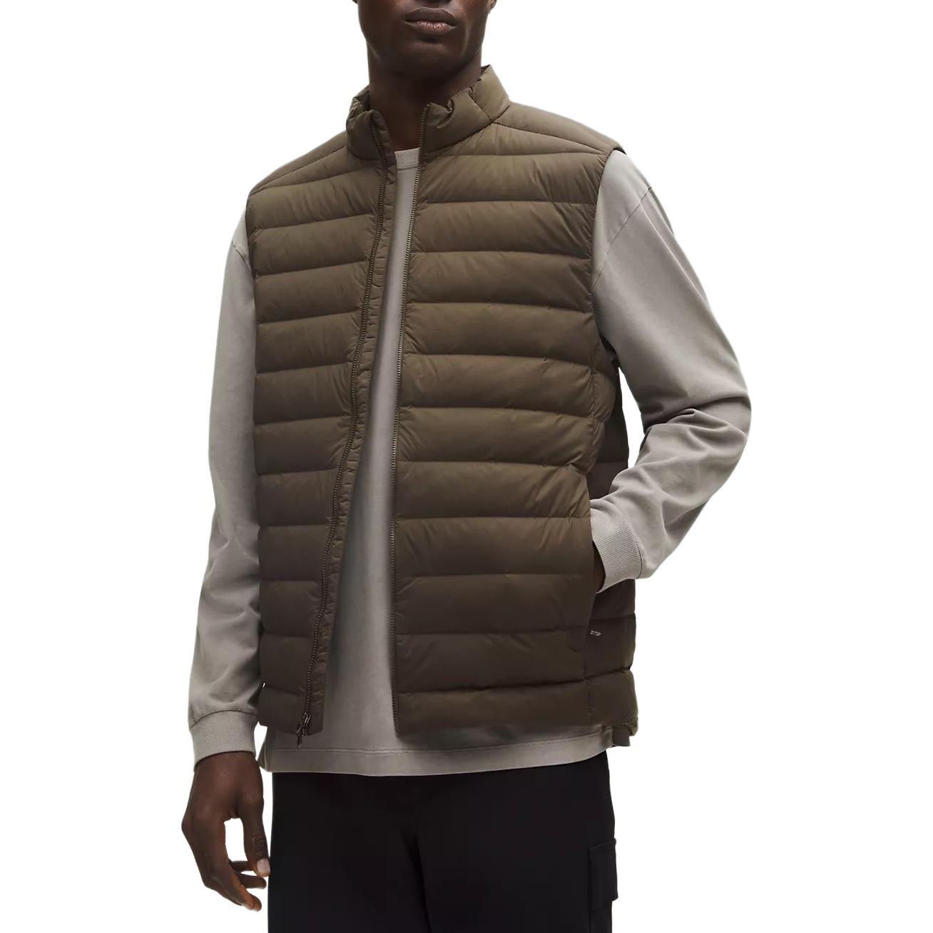 

Навигационный жилет для мужчин Lululemon, оливковый коричневый/ovbr