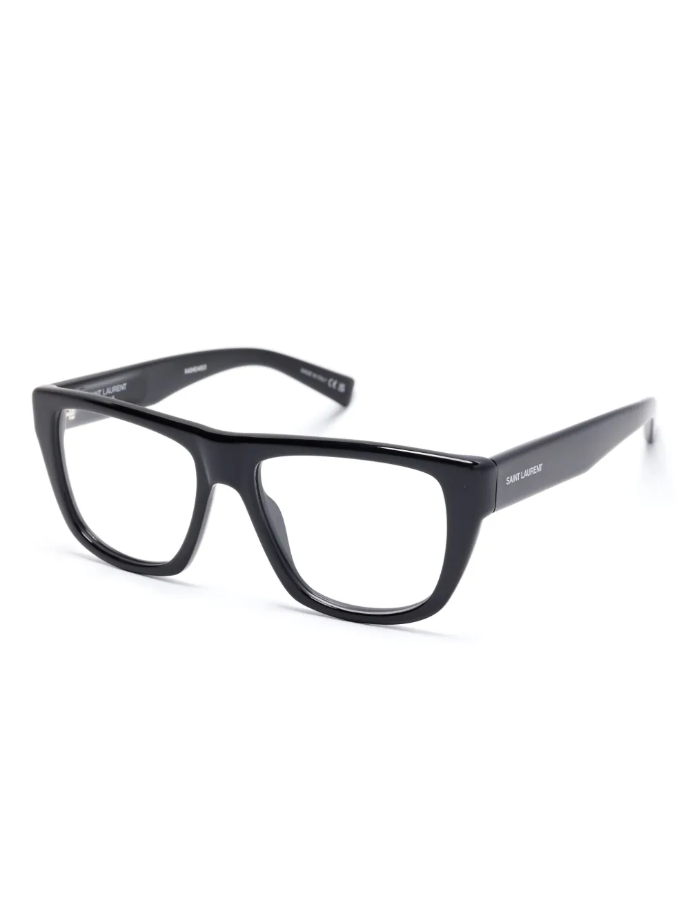 

Очки в квадратной оправе Saint Laurent, черный