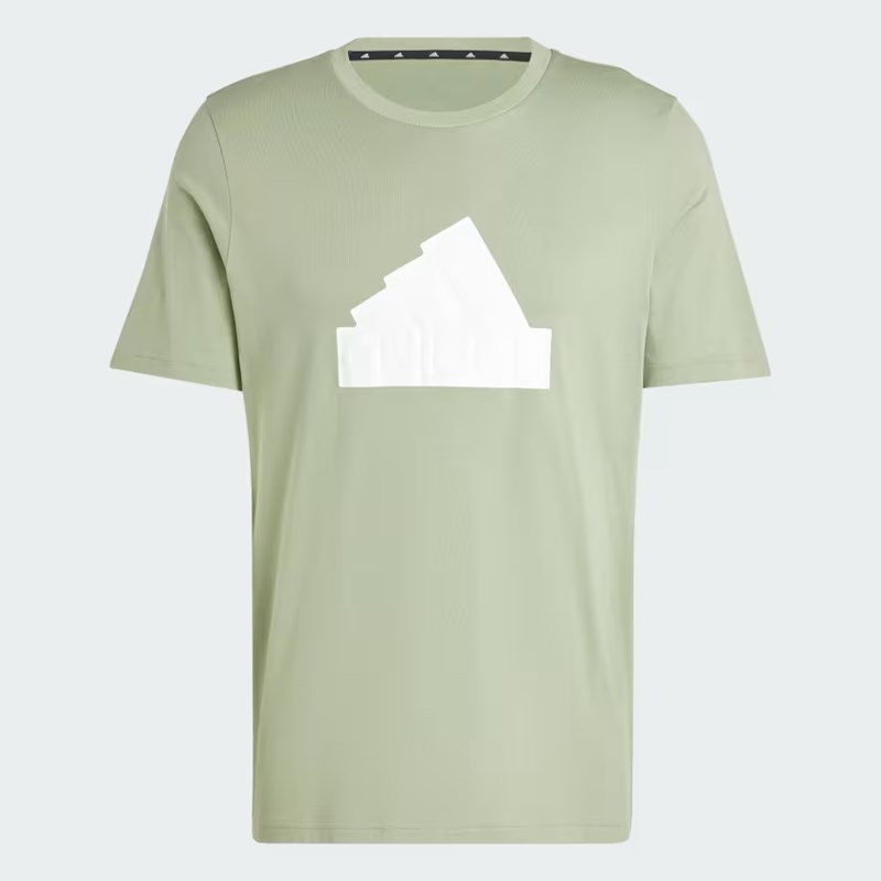 

Мужская футболка m fi bos reg t Adidas, зеленый