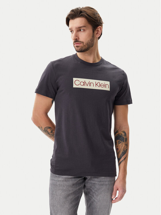 

Футболка обычного кроя J30J327472 Calvin Klein Jeans, серый
