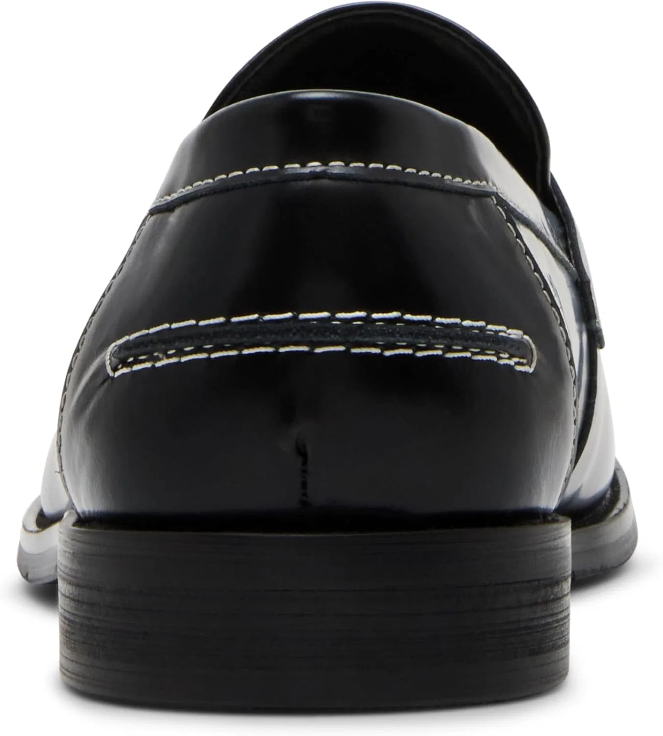 Мужские туфли Steve Madden Natan Penny Moc, Black Silver Studs — фото 3