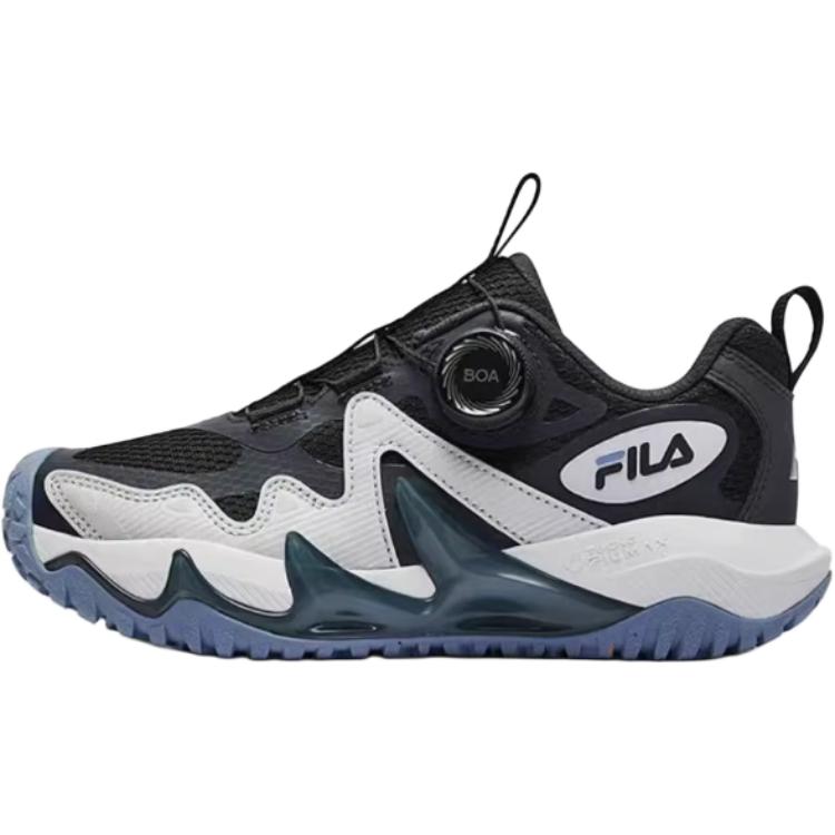 

FILA KIDS Детские кроссовки Feile Tiger Paw с противоскользящей подошвой, износостойкие, черные, синие