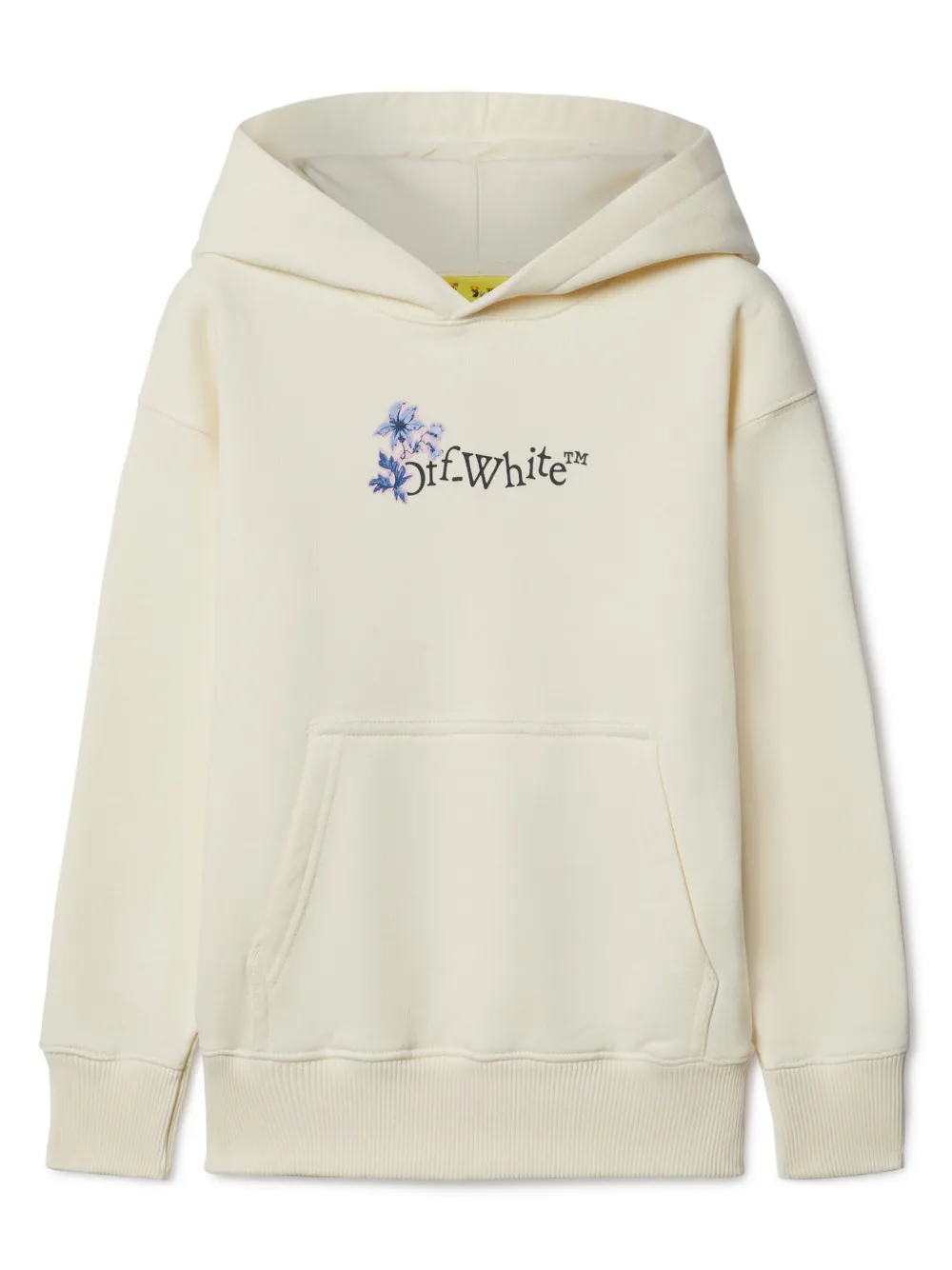 

Худи с логотипом Arrow Flowers OFF-WHITE KIDS, белый
