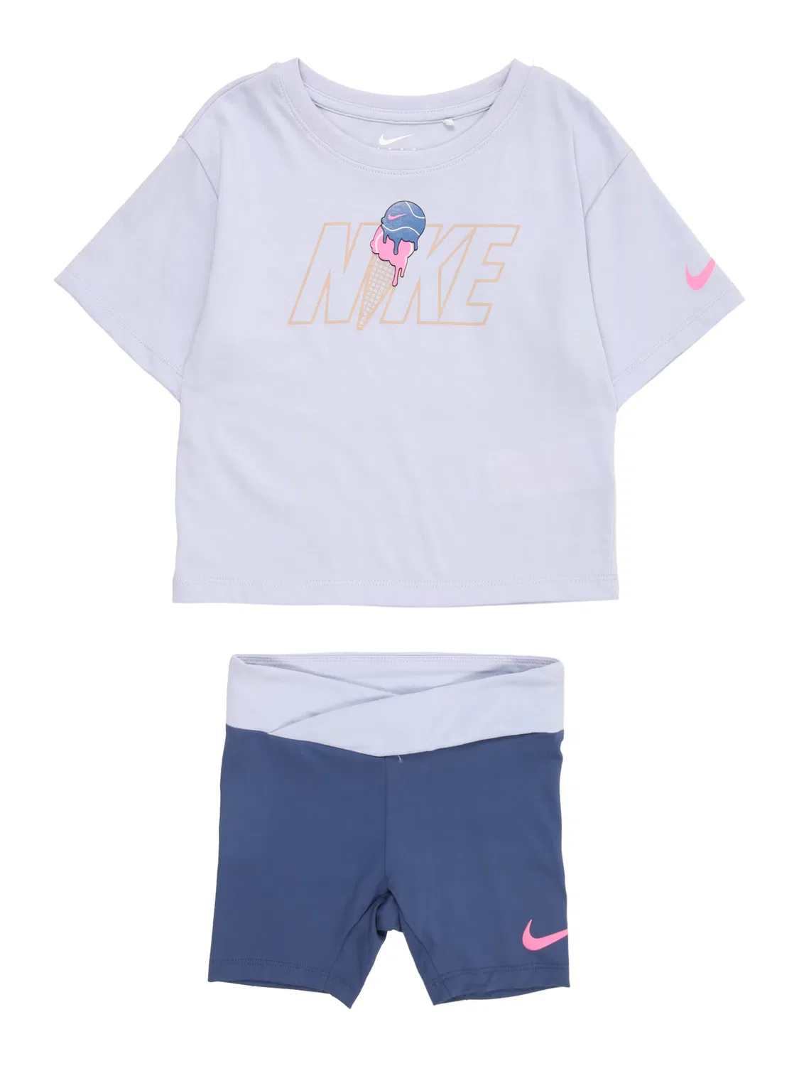 Комплект Nike Sportswear темно-синий, пыльный синий