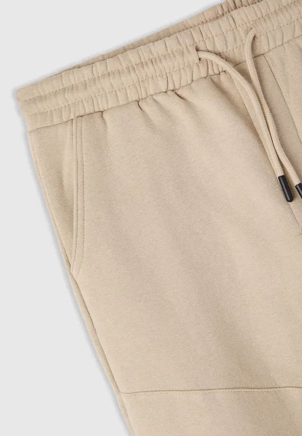 Брюки хлопковые Tracksuit bottoms Terranova, Bianco Perla, белый — фото 2
