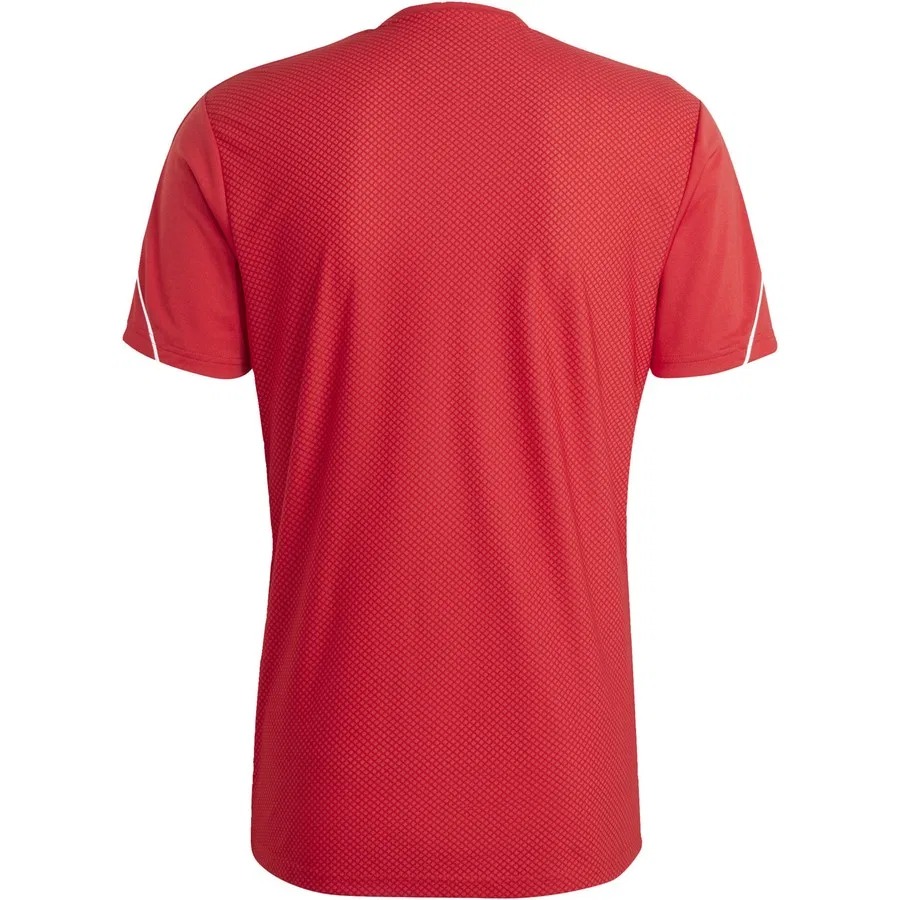 Футболка спортивная с длинным рукавом Tiro 23 League adidas, Красно-белый — фото 2