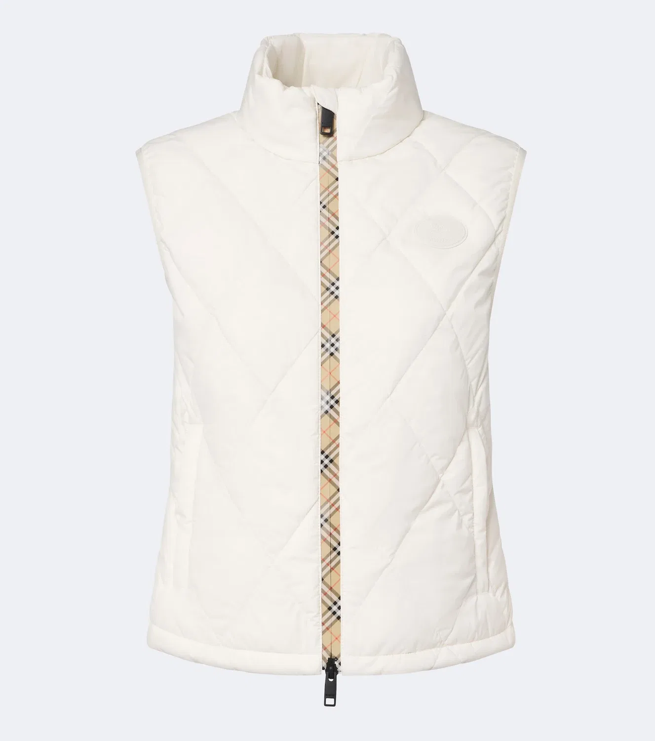 Жилет стеганый Burberry, белый