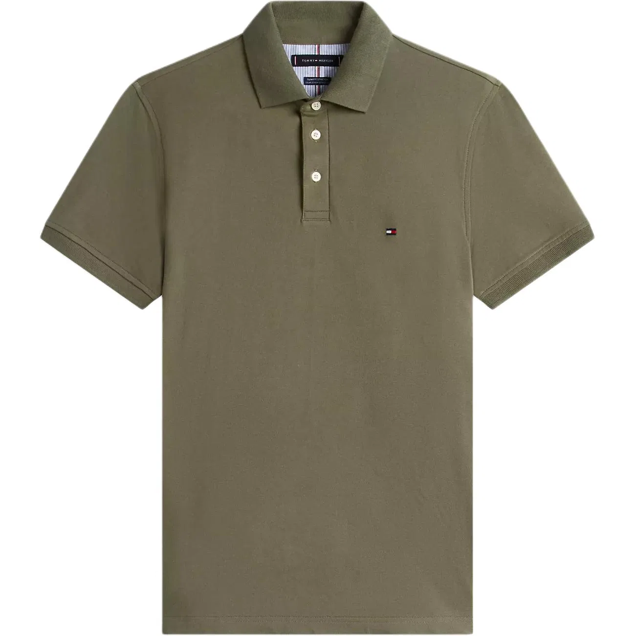 Мужское поло Tommy Hilfiger, Army Green MSH