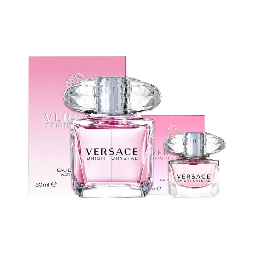 Женский набор парфюмерной воды Pink Diamond и Crystal Diamond VERSACE, 30мл+5мл