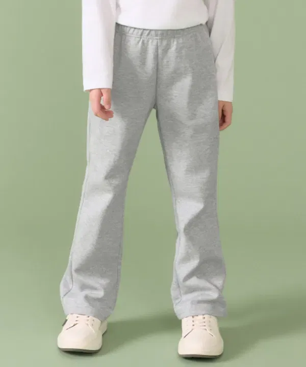 Тренировочные штаны двойной вязки, бутсы, Musinsa Standard Kids, серый