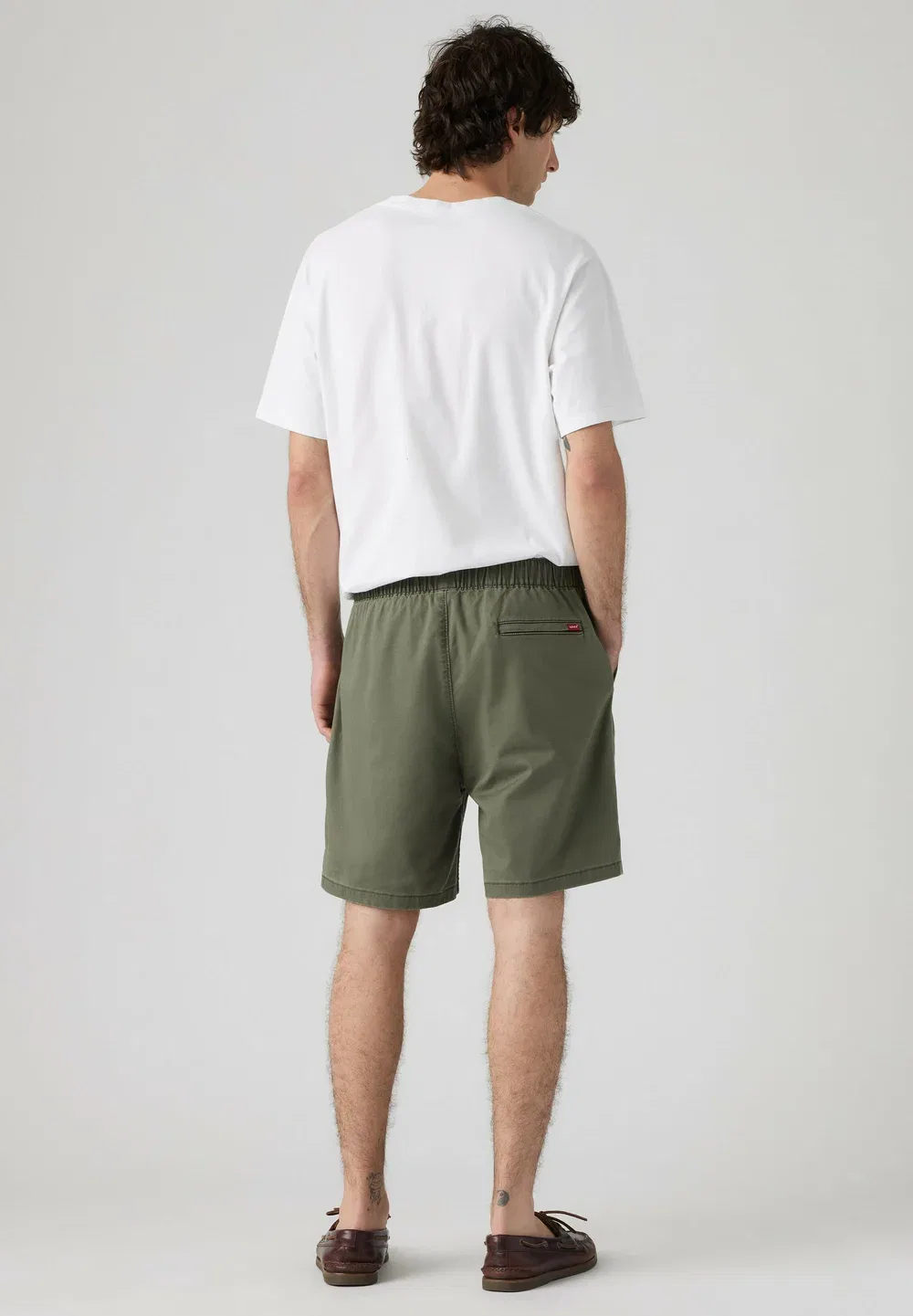Короткие боксеры Aldwyn Stripe Eden Stripe Se - шорты Levi'S, Fawn - Greys - — фото 3
