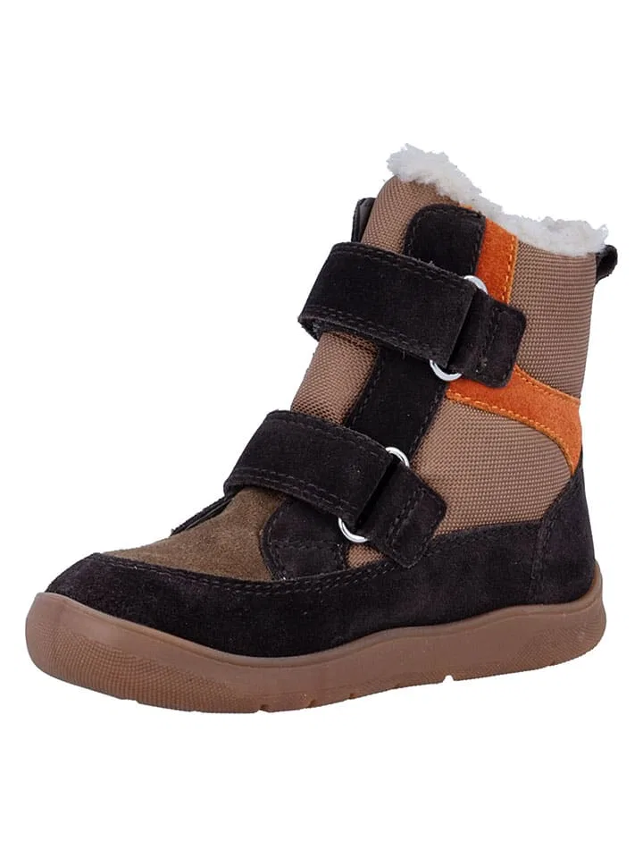 Босоножки кожаные с ремешками Samy Richter Shoes, светло-коричневый — фото 3