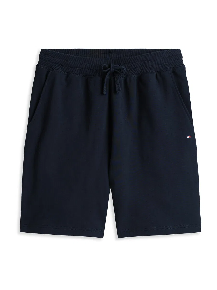 Шорты TOMMY HILFIGER Regular Pants 'Flag Embroidery Sweat', цвет морской синий