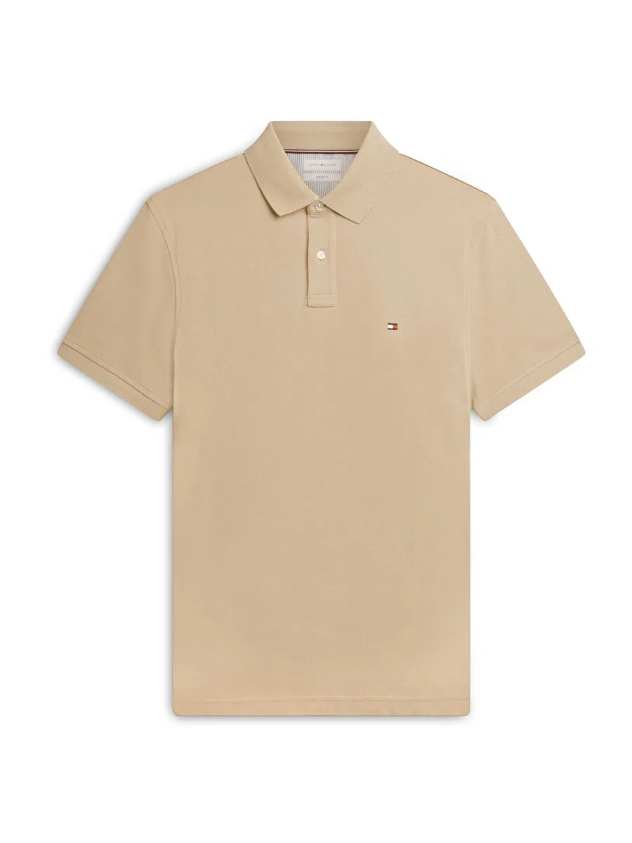 Рубашка TOMMY HILFIGER '1985 Regular Fit' бежевого цвета