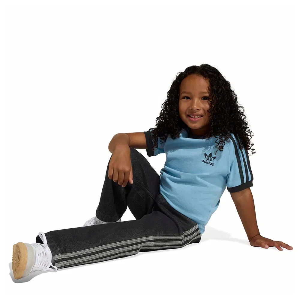 Брюки джинсовые Firebird Denim Track Loose Adidas Originals, черный — фото 4