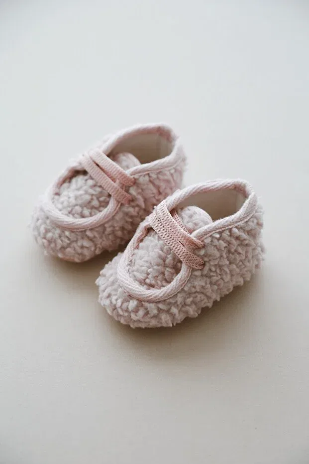 Детские ботиночки с мягкой подошвой Minik Adımlar Bebek, Pink