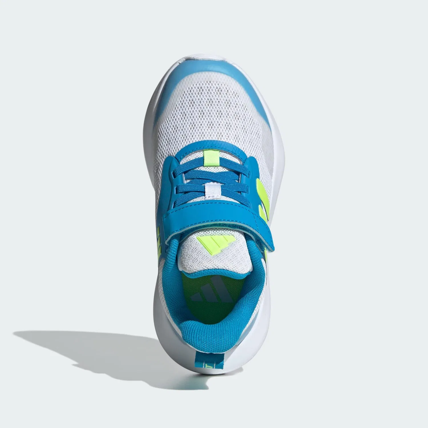 Детские кроссовки с закрытой пяткой Fortarun 2.0 Adidas, Grau Hellgelb Blau — фото 4