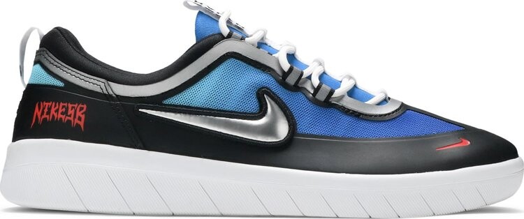 

Кроссовки Nike Samborghini x Nyjah Free 2 Premium SB 'Light Photo Blue Crimson', синий