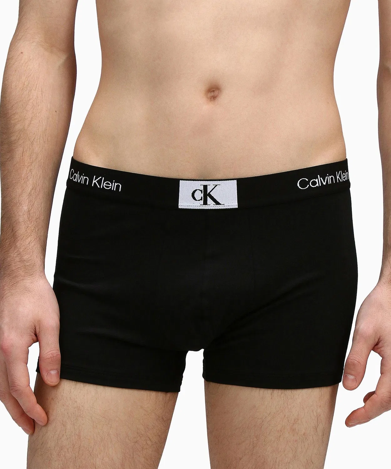 Мужские трусы-боксеры Calvin Klein 1996 Trunks, Серый — фото 2